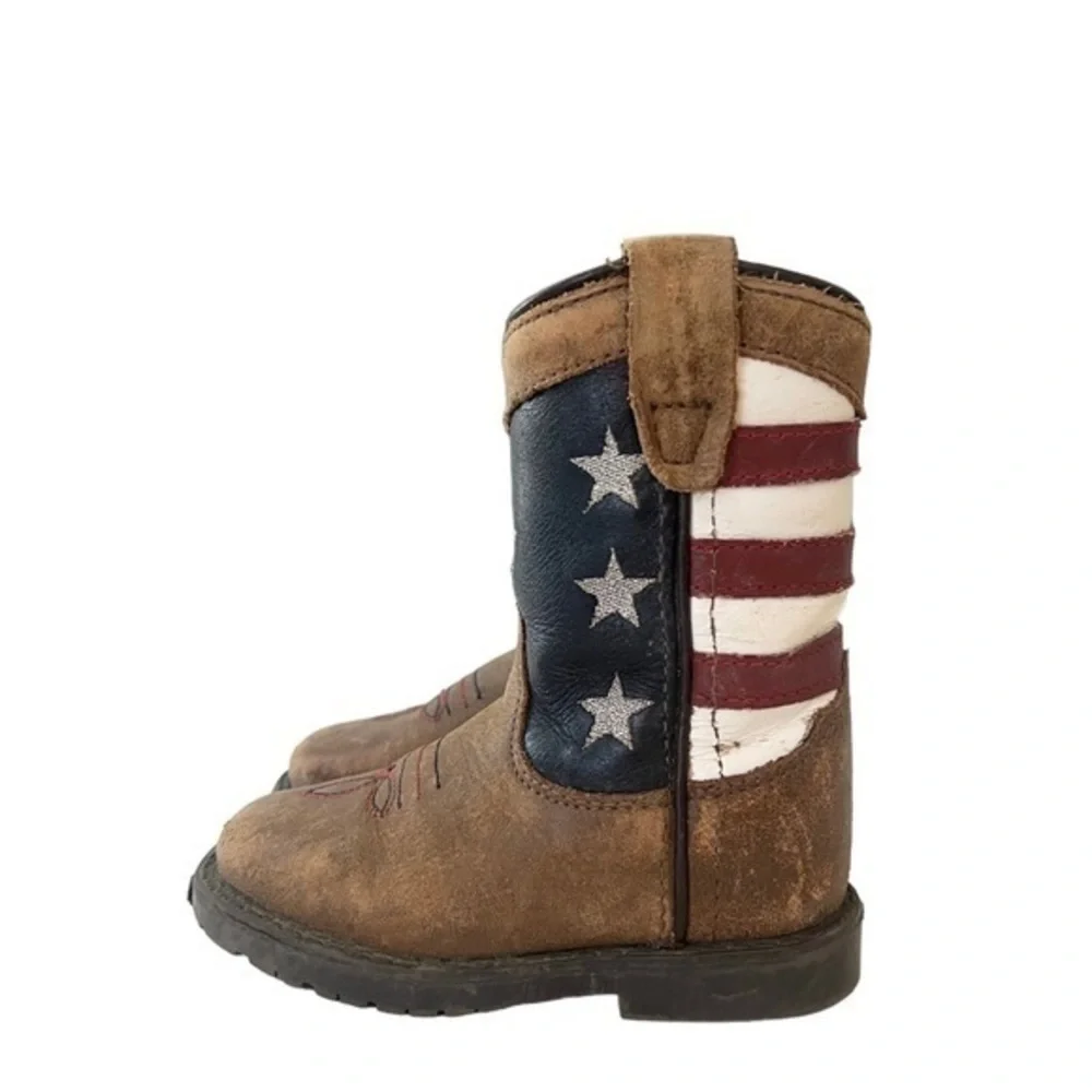 Cody‎ James Toddler’s Stars and Stripes Flag Western Boots